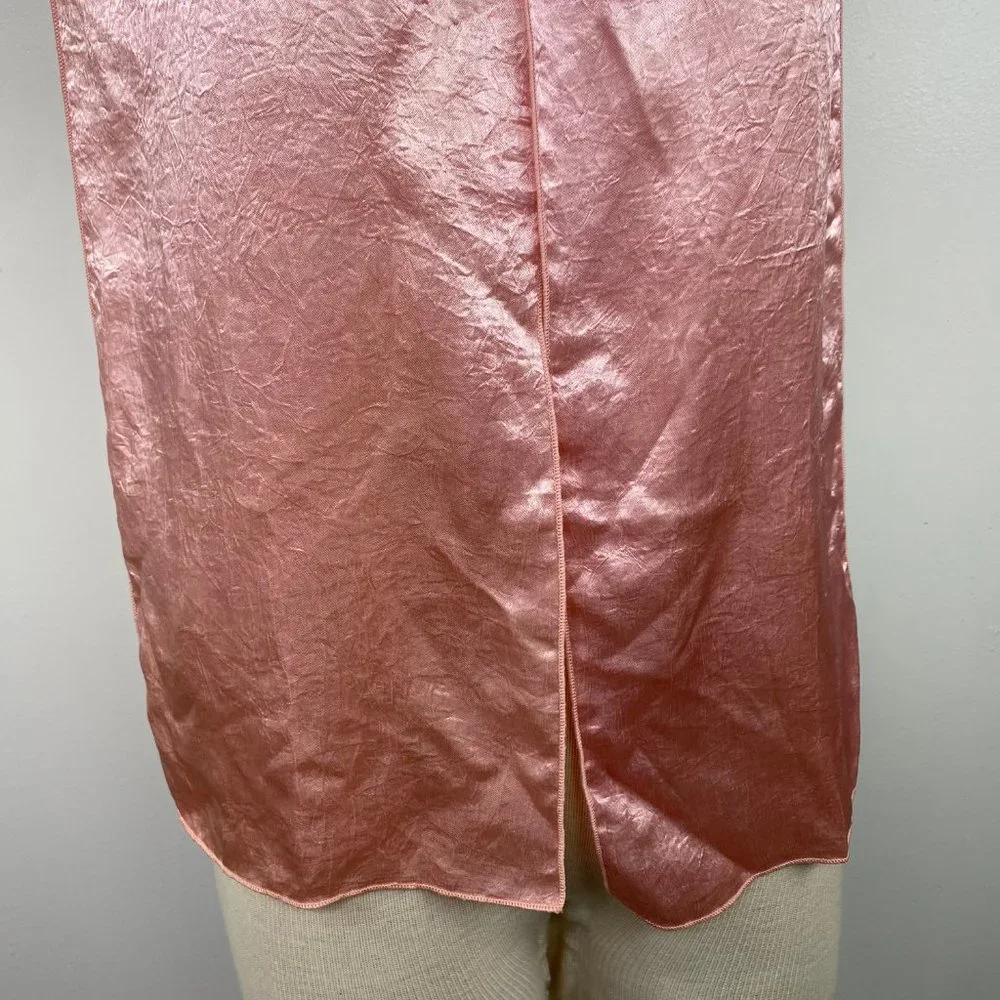 Pink Satiny Scarf 8.5